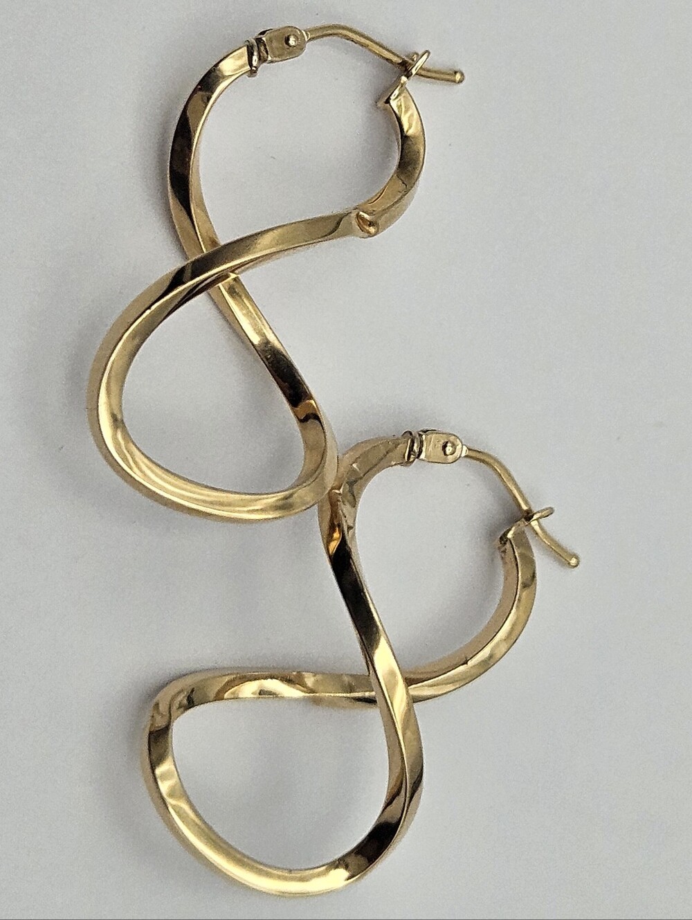BONY LEVY Figure 8 Hoop 14k Yellow Gold DAMAGED